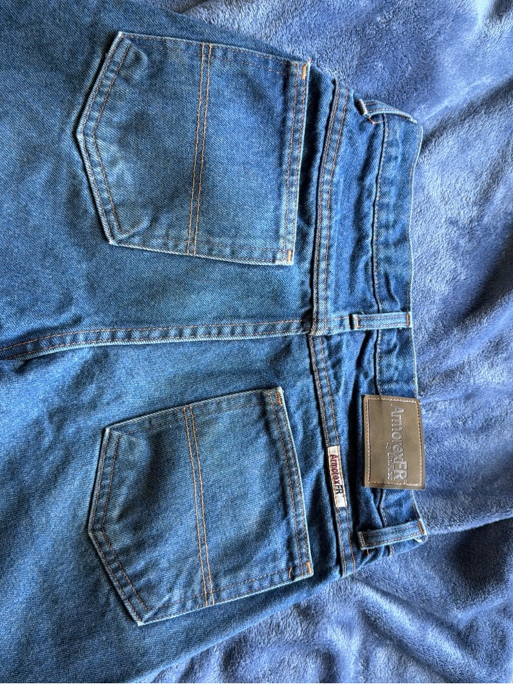 Men's FR Blue Denim Jeans